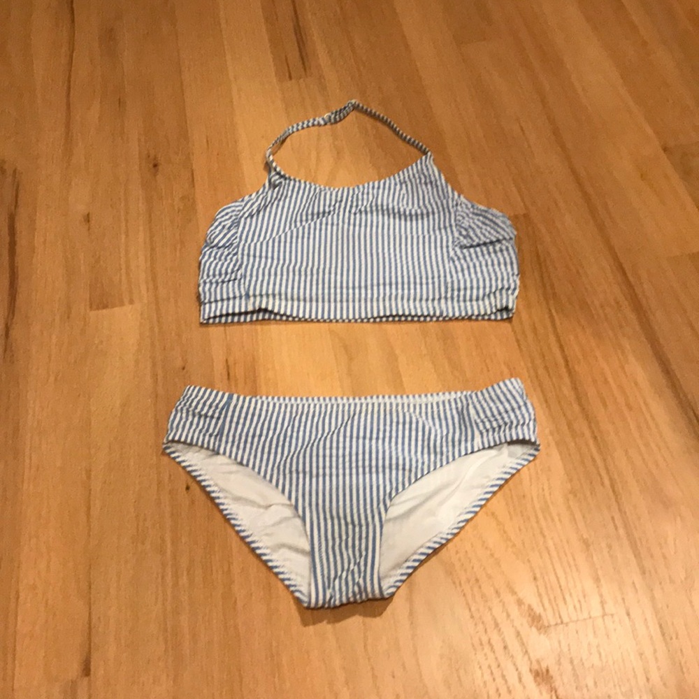 Two piece bathing suit